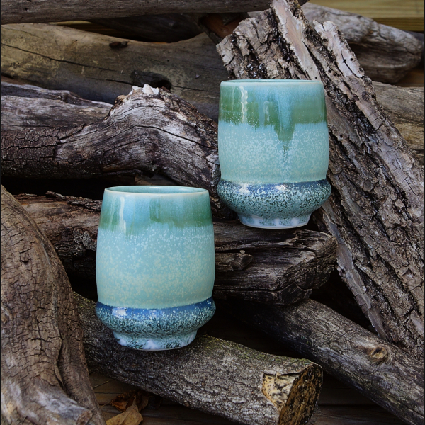 Sea Green Cups