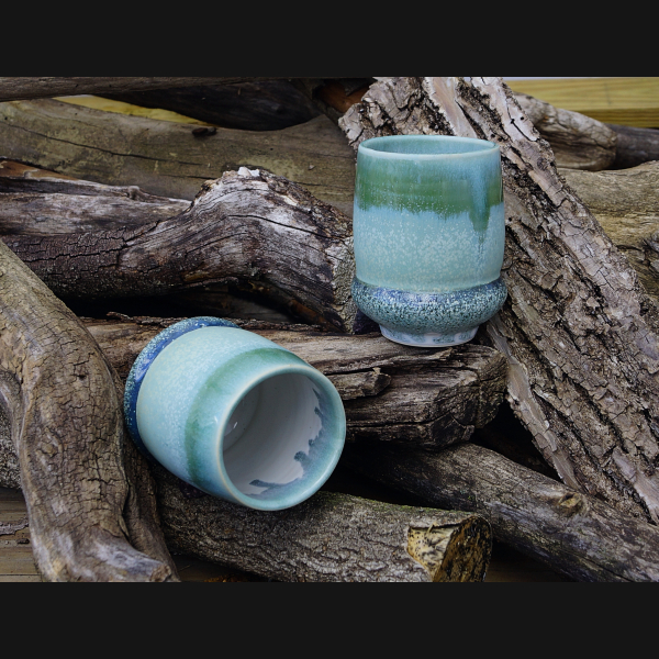 Sea Green Cups