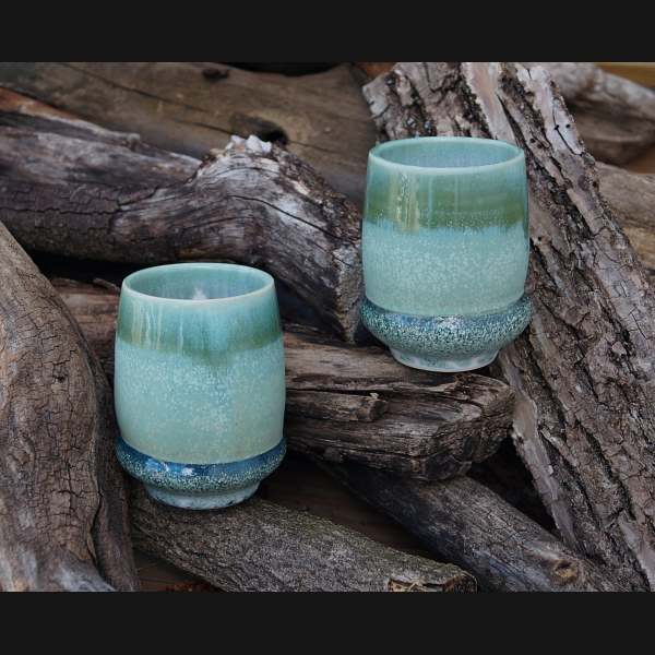 Sea Green Cups