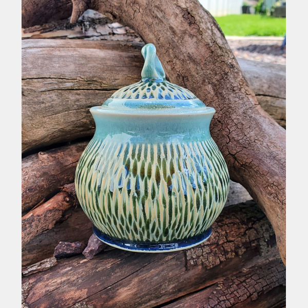 Left Side Ergonomic Sugar Bowl