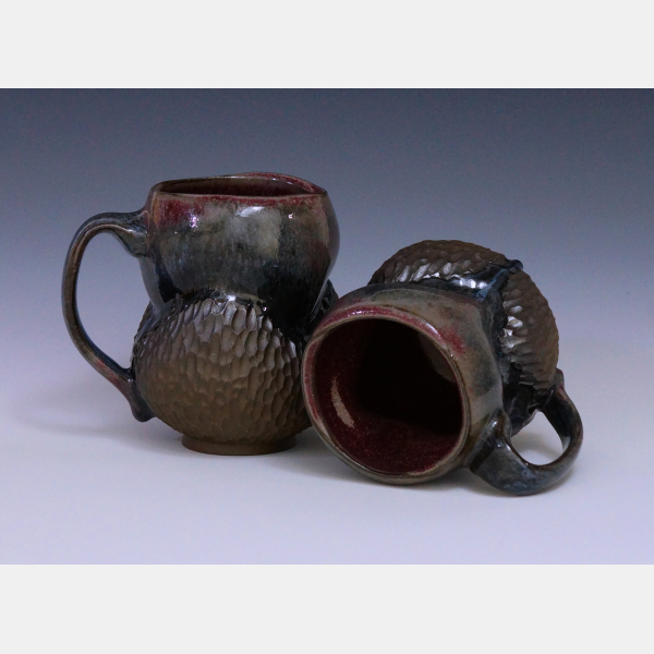 Dark Brown Morel Mug Interior