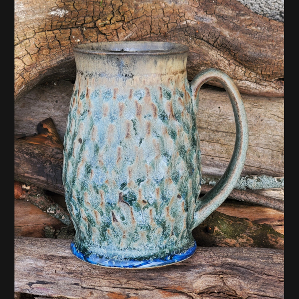 Textured Stein Mug