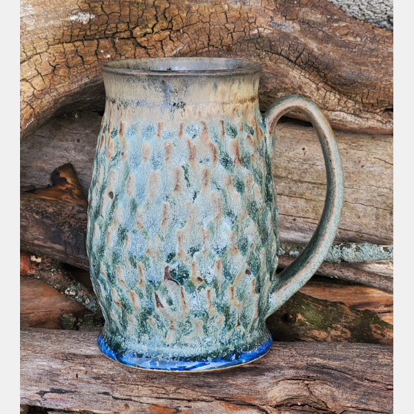 Textured Stein Mug