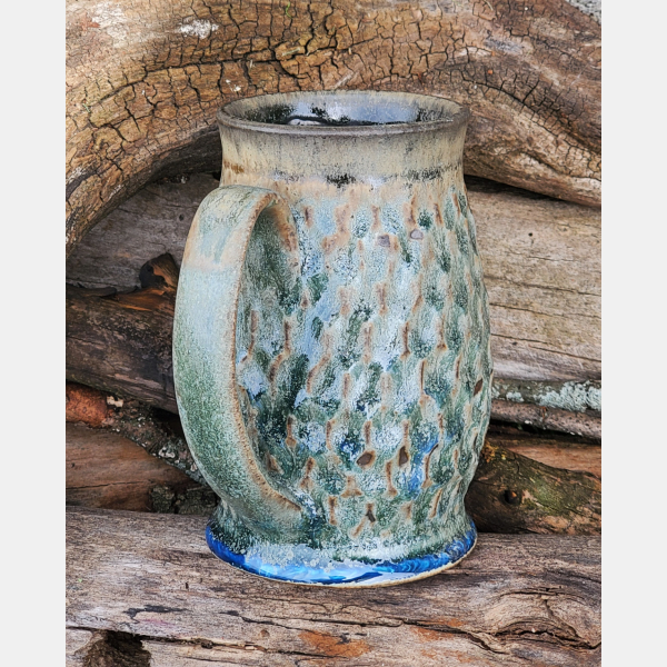 Textured Stein Mug