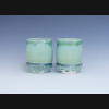 Front Crystallized Foot Tea Cup