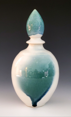 Drip Lidded Vessel