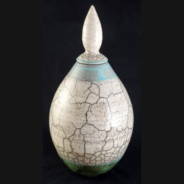 Peaked Lidded Vase